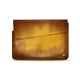 Leather sleeve for 8' laptop - Griffe 1 - Doré Patine