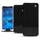 Samsung Galaxy S9 leather case - Onyx ( Black ) 