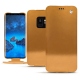 Funda de piel Samsung Galaxy S9 - Or Maïa ( Pantone 871C ) 