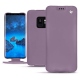Samsung Galaxy S9 leather case - Lilas ( Nappa - Pantone 2645U ) 