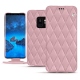 Custodia in pelle Samsung Galaxy S9 - Rose - Couture ( Nappa - Pantone 2365C ) 
