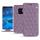 Funda de piel Samsung Galaxy S9 - Lilas - Couture ( Nappa - Pantone 2645U ) 