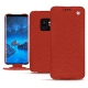 Housse cuir Samsung Galaxy S9 - Papaye ( Pantone 180C ) 