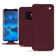 硬质真皮保护套 Samsung Galaxy S9 - Lie de vin ( Pantone 5115C ) 
