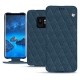 Samsung Galaxy S9 leather case - Indigo - Couture ( Pantone 303U ) 