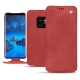 Funda de piel Samsung Galaxy S9 - Cerise vintage ( Pantone 185C ) 