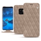 Samsung Galaxy S9 leather case - Taupe vintage - Couture