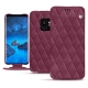 Custodia in pelle Samsung Galaxy S9 - Prune vintage - Couture