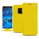Funda de piel Samsung Galaxy S9 - Jaune fluo