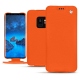 Custodia in pelle Samsung Galaxy S9 - Orange fluo