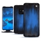 Custodia in pelle Samsung Galaxy S9 - Bleu Patine