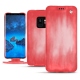 Custodia in pelle Samsung Galaxy S9 - Rose Patine