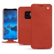 Capa em pele Samsung Galaxy S9 - Arange clouquié