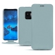 Samsung Galaxy S9 leather case - Bleu Ciel PU