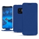 Housse cuir Samsung Galaxy S9 - Bleu océan PU