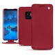 Custodia in pelle Samsung Galaxy S9 - Rouge passion