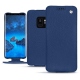 Capa em pele Samsung Galaxy S9 - Bleu frisson