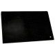 Leather folding desk blotter - Crocodile nero