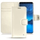 Housse cuir Samsung Galaxy S9 - Blanc ( Nappa - White ) 