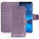 Samsung Galaxy S9 leather case - Lilas ( Nappa - Pantone 2645U ) 