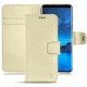 Capa em pele Samsung Galaxy S9 - Ivoire ( Sleek P C12 - White ) 