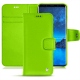 硬质真皮保护套 Samsung Galaxy S9 - Vert fluo