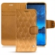 Custodia in pelle Samsung Galaxy S9 - Or Maïa - Couture