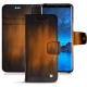 Housse cuir Samsung Galaxy S9 - Marron Patine
