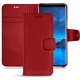 Samsung Galaxy S9 leather case - Rouge PU