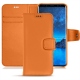 Capa em pele Samsung Galaxy S9 - Orange PU