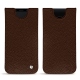 Samsung Galaxy S9 leather pouch - Châtaigne ( Pantone 476C ) 