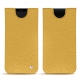 Samsung Galaxy S9 leather pouch - Mimosa ( Pantone 141C ) 