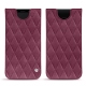 Custodia in pelle Samsung Galaxy S9 - Prune vintage - Couture