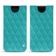 Funda de piel Samsung Galaxy S9 - Bleu fluo - Couture