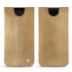 Pochette cuir Samsung Galaxy S9 - Serpent sabbia