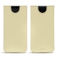 Funda de piel Samsung Galaxy S9 - Beige PU