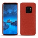 Coque cuir Samsung Galaxy S9 - Papaye ( Pantone 180C ) 