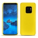Capa em pele Samsung Galaxy S9 - Jaune fluo