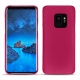 Coque cuir Samsung Galaxy S9 - Rose fluo