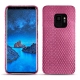 Samsung Galaxy S9 leather cover - Serpent ciclamino