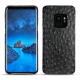 Capa em pele Samsung Galaxy S9 - Autruche nero
