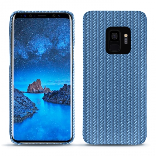 Capa em pele Samsung Galaxy S9Abaca ishia ( Pantone #395775 ) 