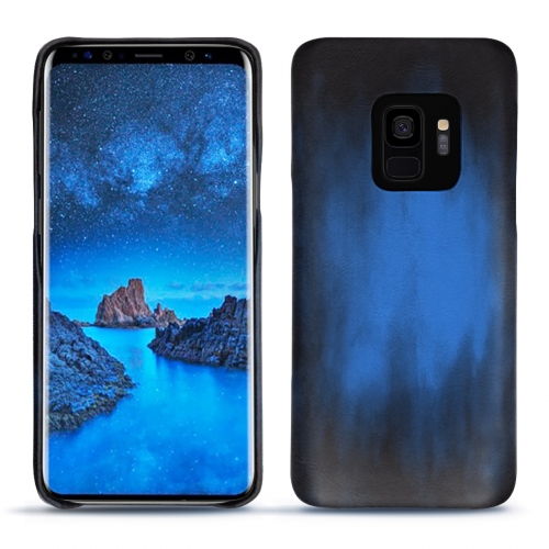 Lederschutzhülle Samsung Galaxy S9Bleu Patine