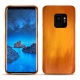 Capa em pele Samsung Galaxy S9 - Orange Patine