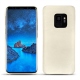 Custodia in pelle Samsung Galaxy S9 - Blanc escumo