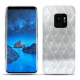 硬质真皮保护套 Samsung Galaxy S9 - Platinium - Couture