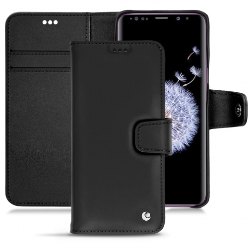 Capa em pele Samsung Galaxy S9+ - Noir ( Nappa - Black ) 