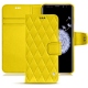 Capa em pele Samsung Galaxy S9+ - Jaune fluo - Couture