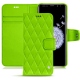 Samsung Galaxy S9+ leather case - Vert fluo - Couture