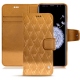 Funda de piel Samsung Galaxy S9+ - Or Maïa - Couture